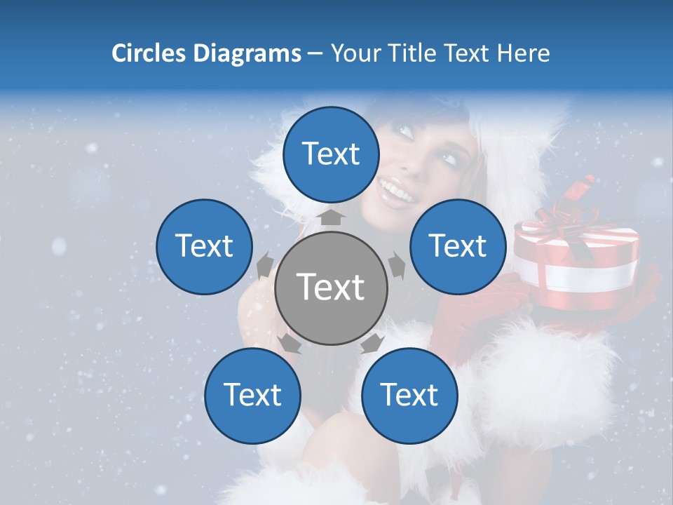 Santa Claus Wallpaper Hd PowerPoint Template