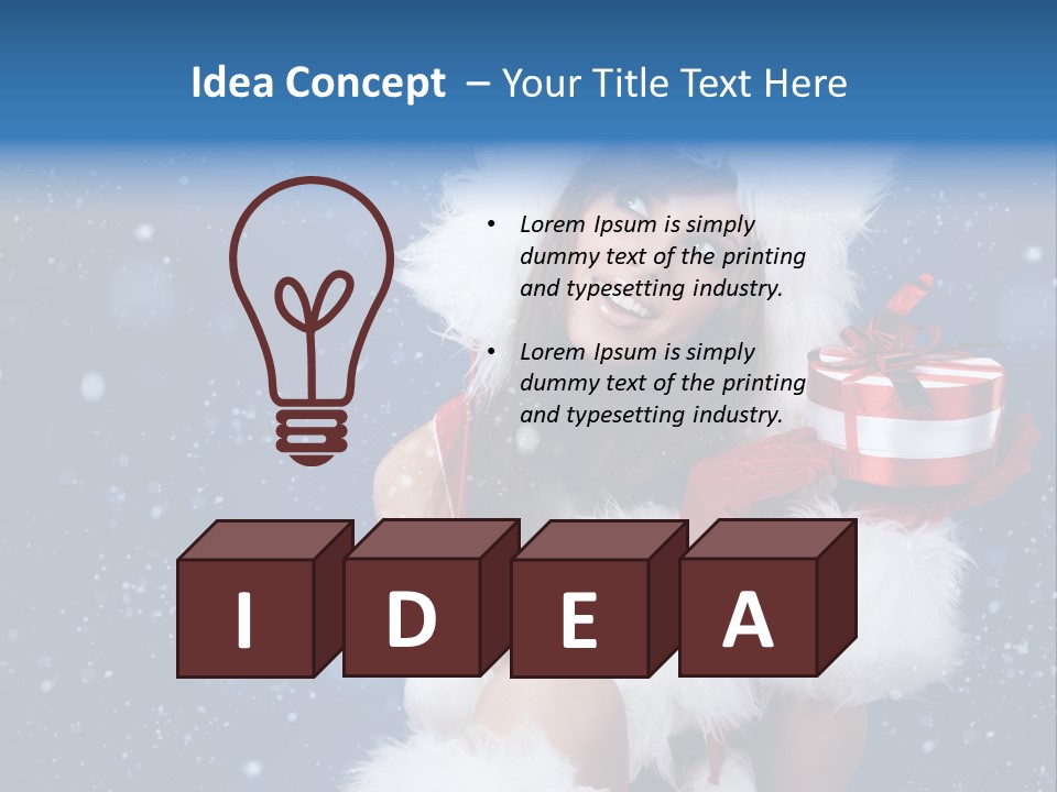 Santa Claus Wallpaper Hd PowerPoint Template