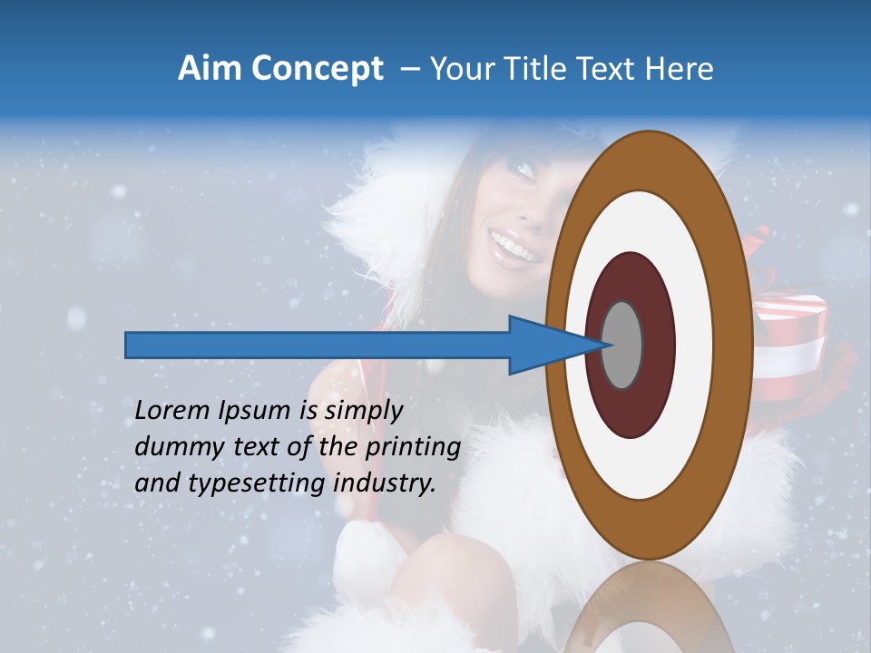 Santa Claus Wallpaper Hd PowerPoint Template