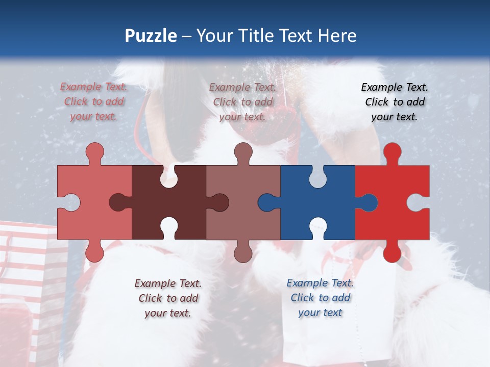 December Cheesy Event PowerPoint Template