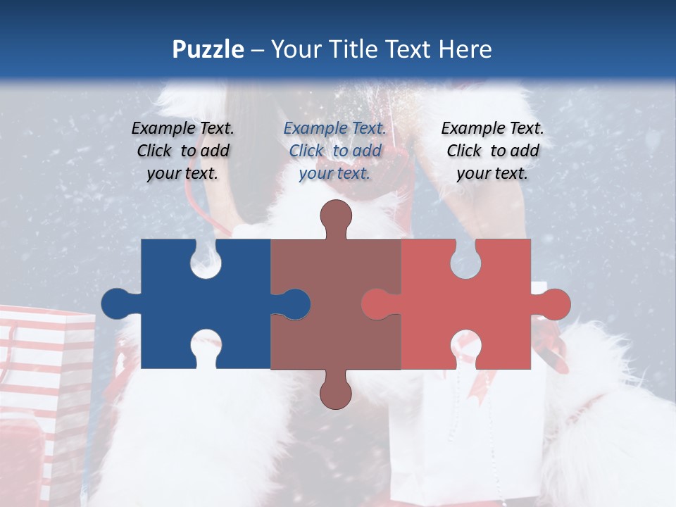 December Cheesy Event PowerPoint Template