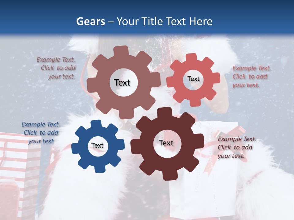 December Cheesy Event PowerPoint Template