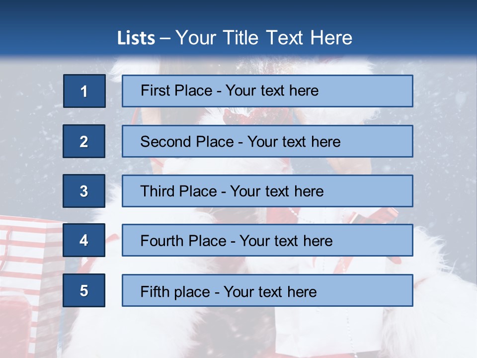 December Cheesy Event PowerPoint Template