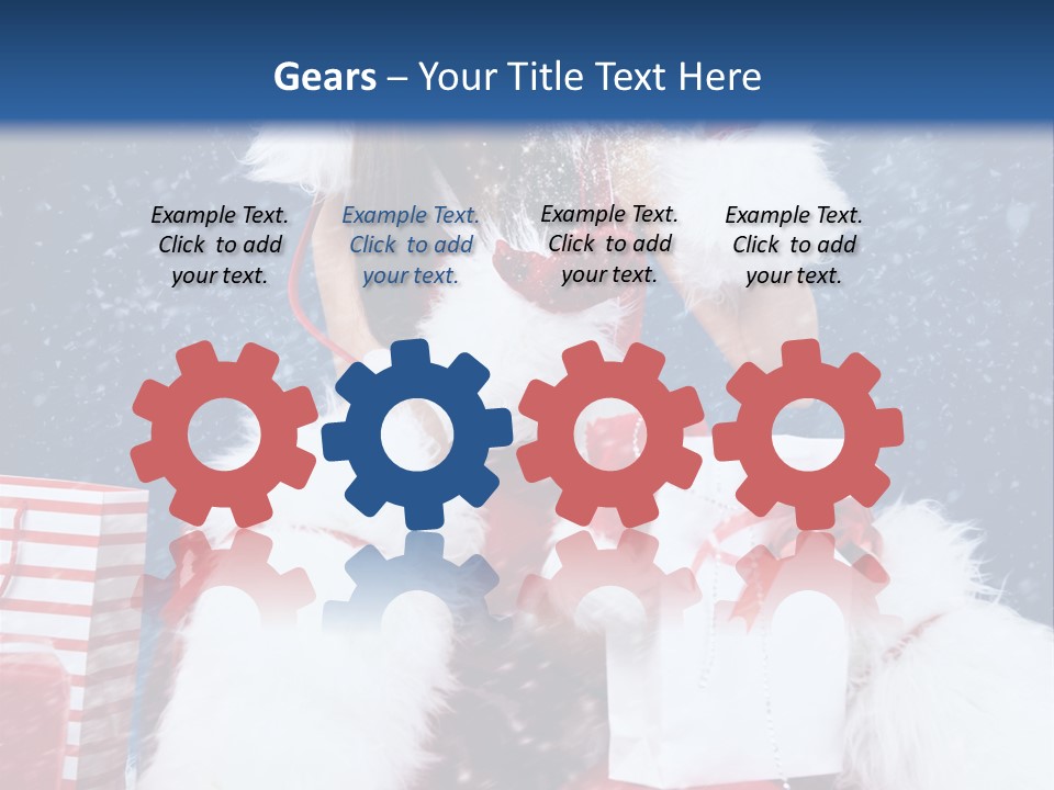 December Cheesy Event PowerPoint Template
