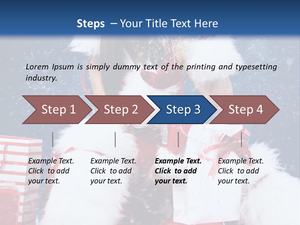 December Cheesy Event PowerPoint Template