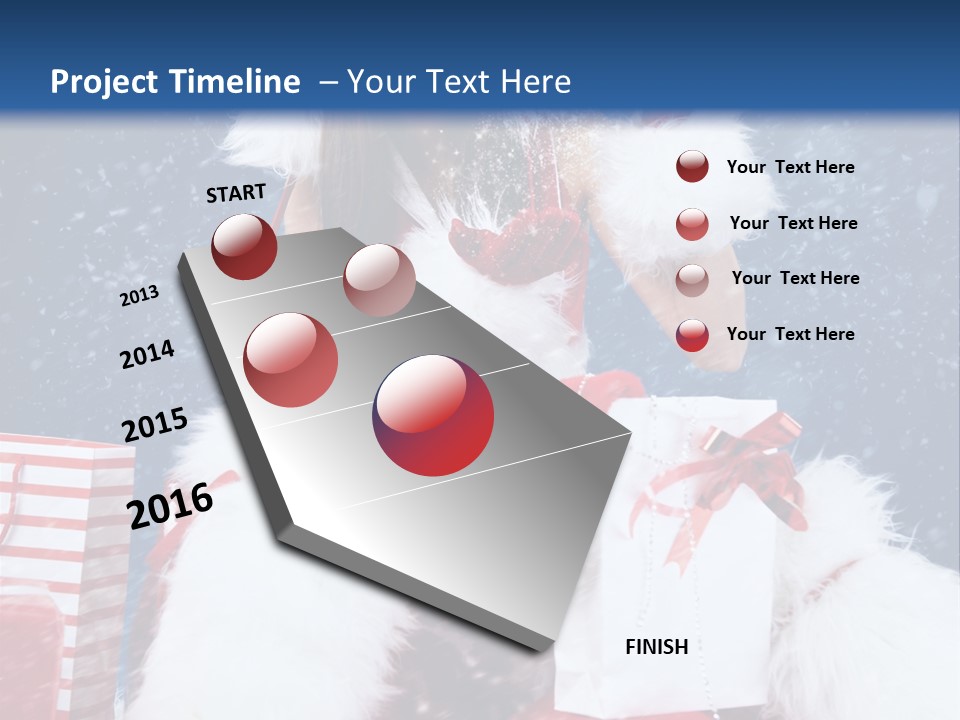December Cheesy Event PowerPoint Template