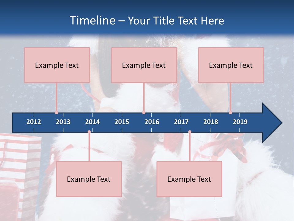 December Cheesy Event PowerPoint Template