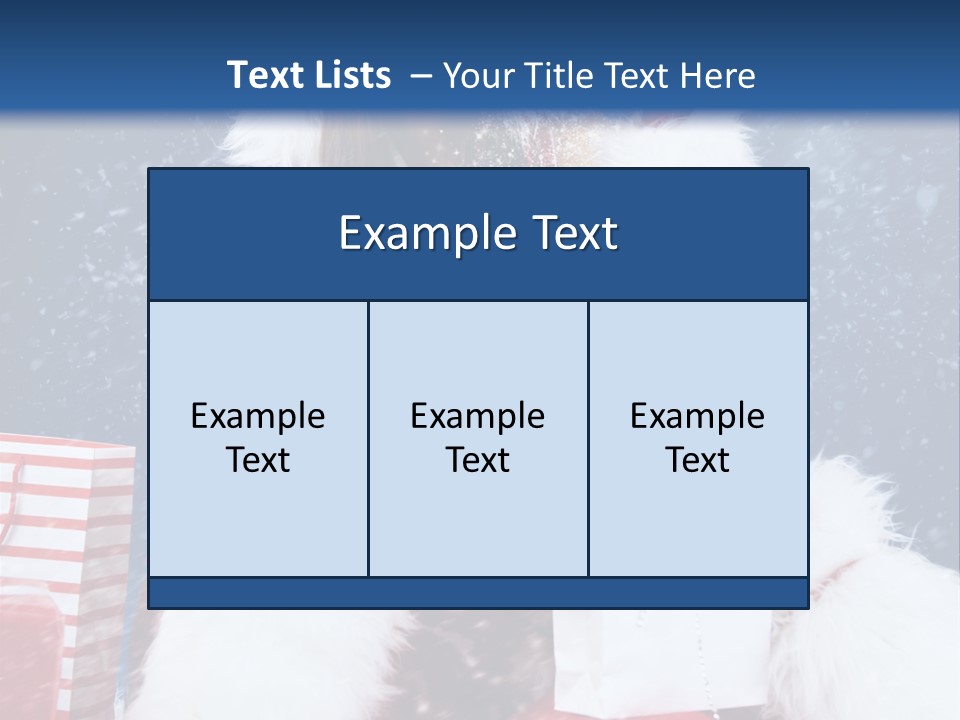 December Cheesy Event PowerPoint Template