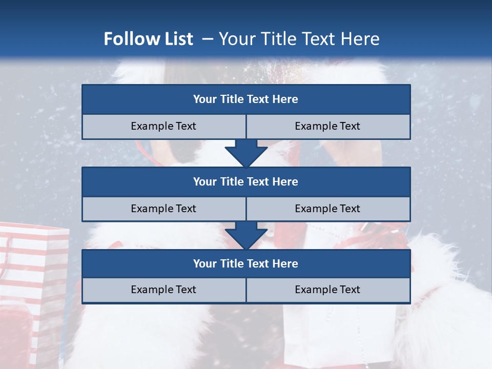 December Cheesy Event PowerPoint Template