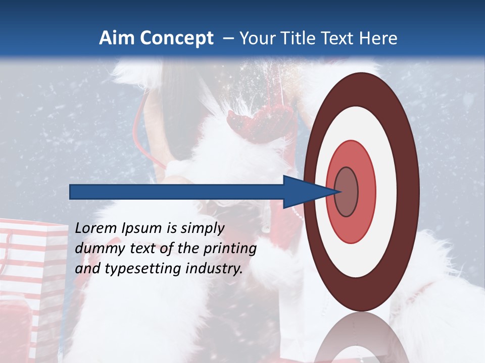 December Cheesy Event PowerPoint Template