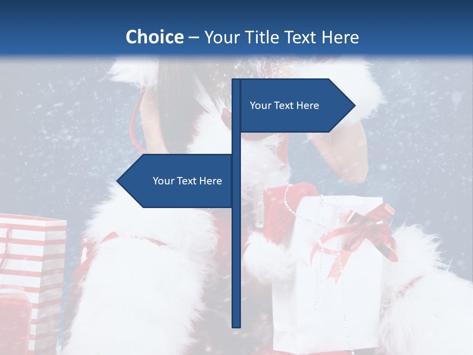 December Cheesy Event PowerPoint Template