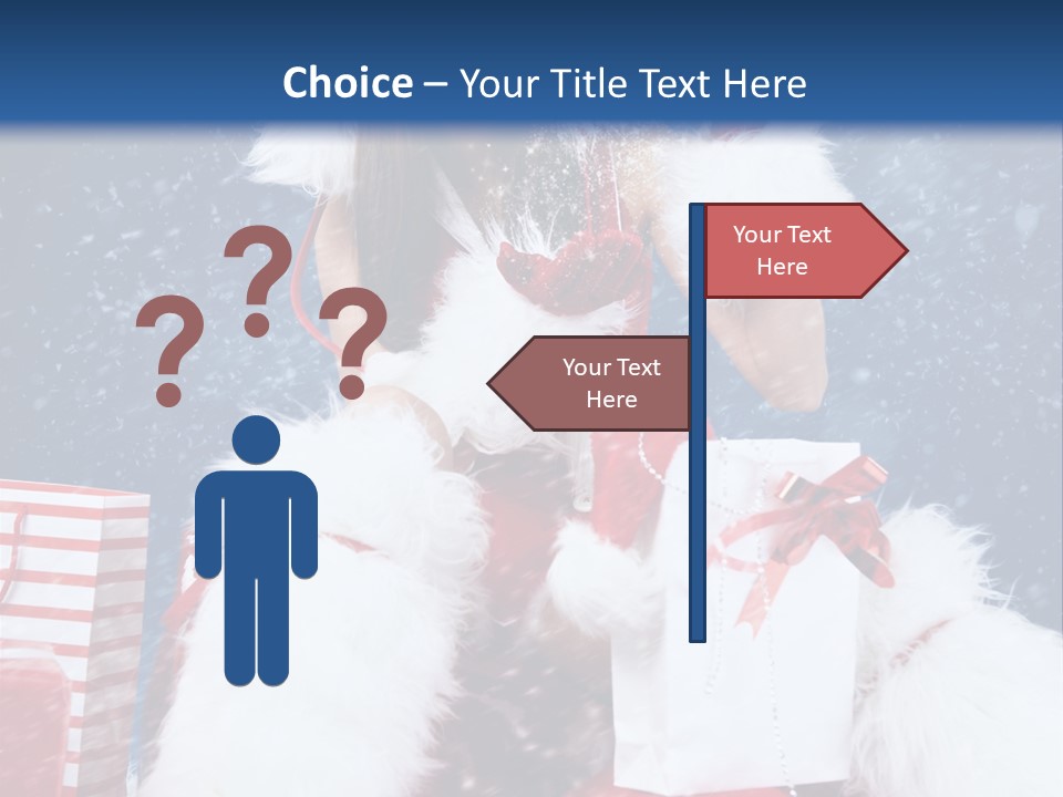 December Cheesy Event PowerPoint Template