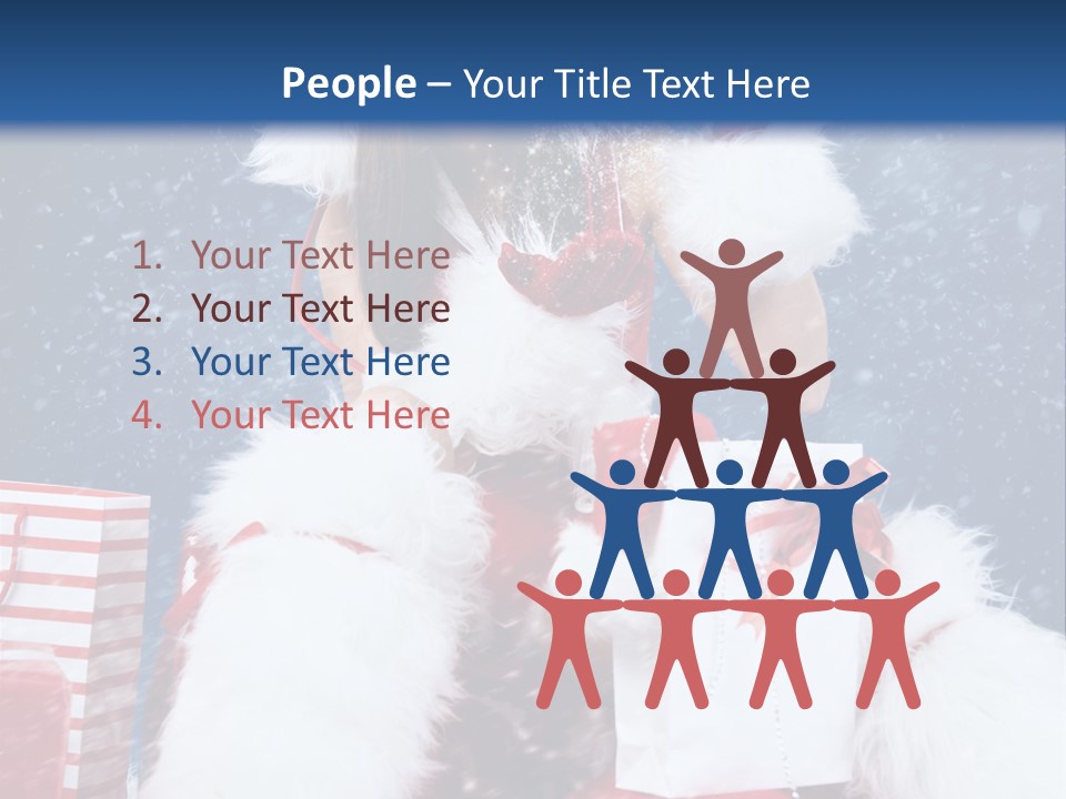 December Cheesy Event PowerPoint Template