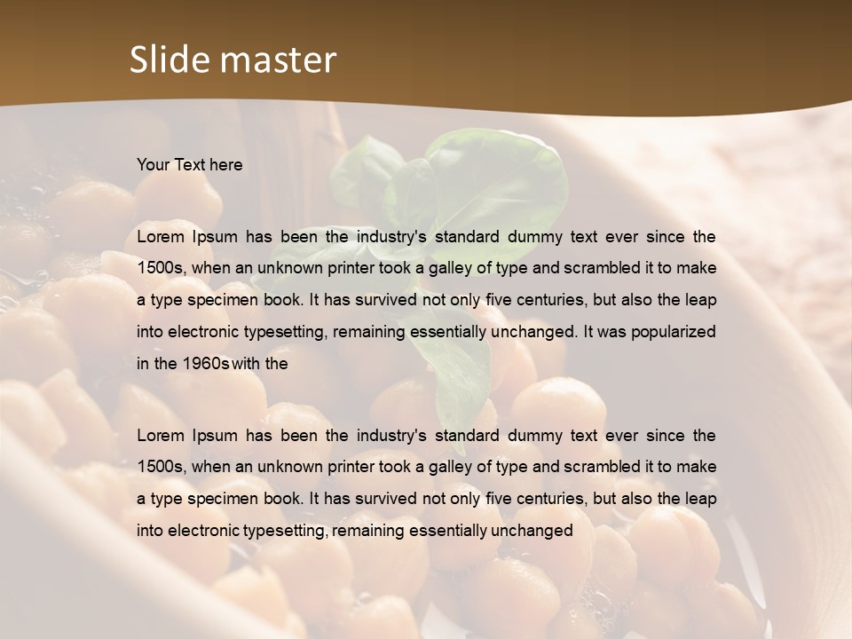 Ramadan Harira Nutrition PowerPoint Template