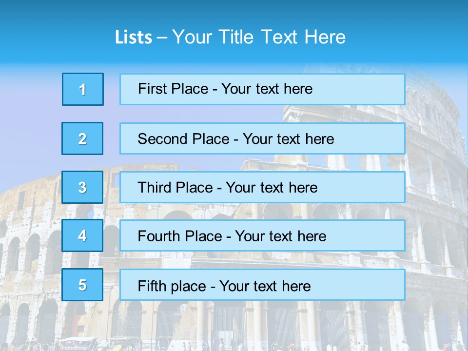 World Famous PowerPoint Template