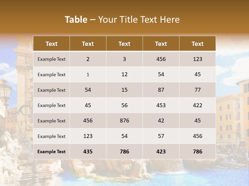 Rome Italy PowerPoint Template