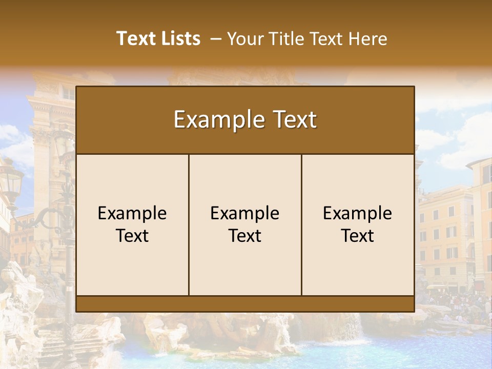 Rome Italy PowerPoint Template