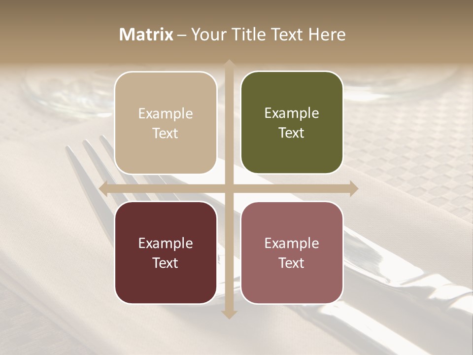 Elegant Dinner PowerPoint Template