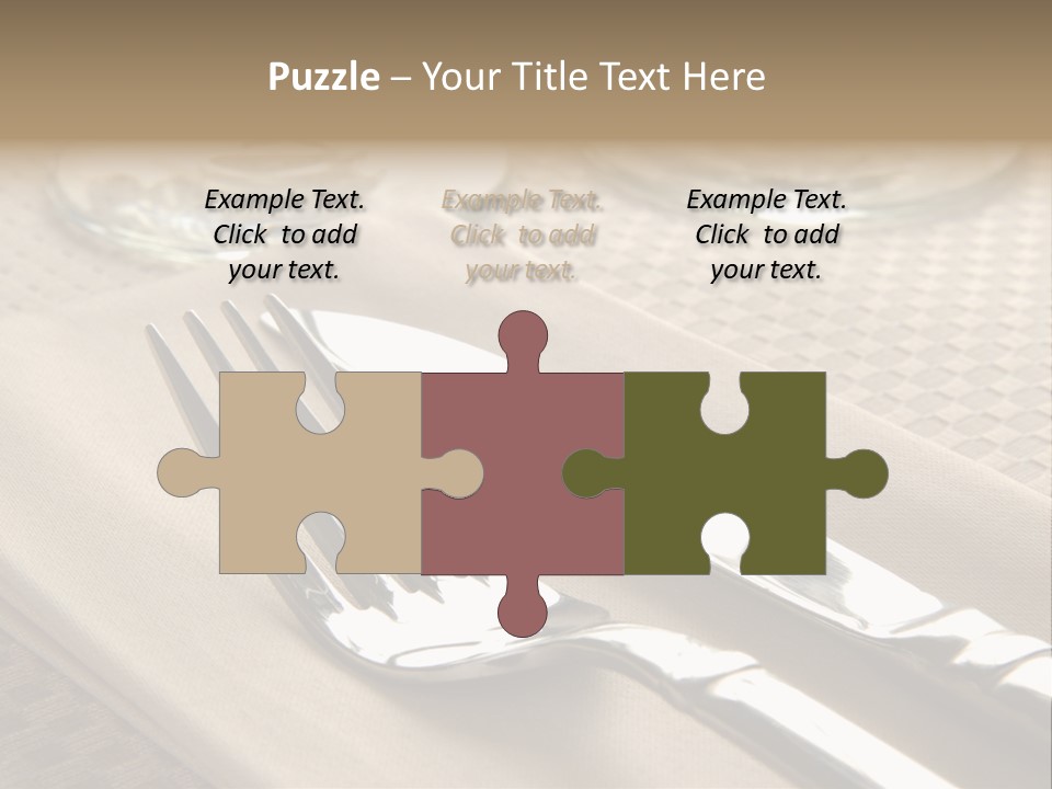 Elegant Dinner PowerPoint Template