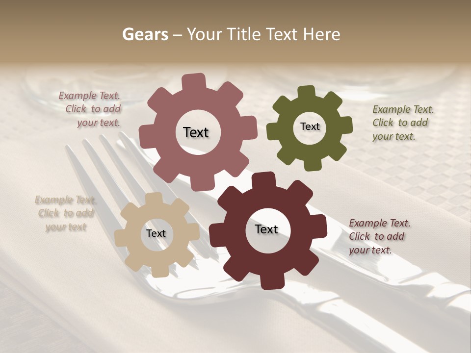 Elegant Dinner PowerPoint Template