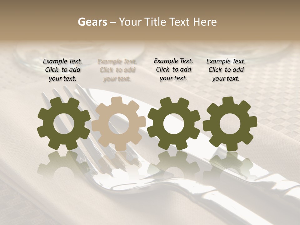 Elegant Dinner PowerPoint Template