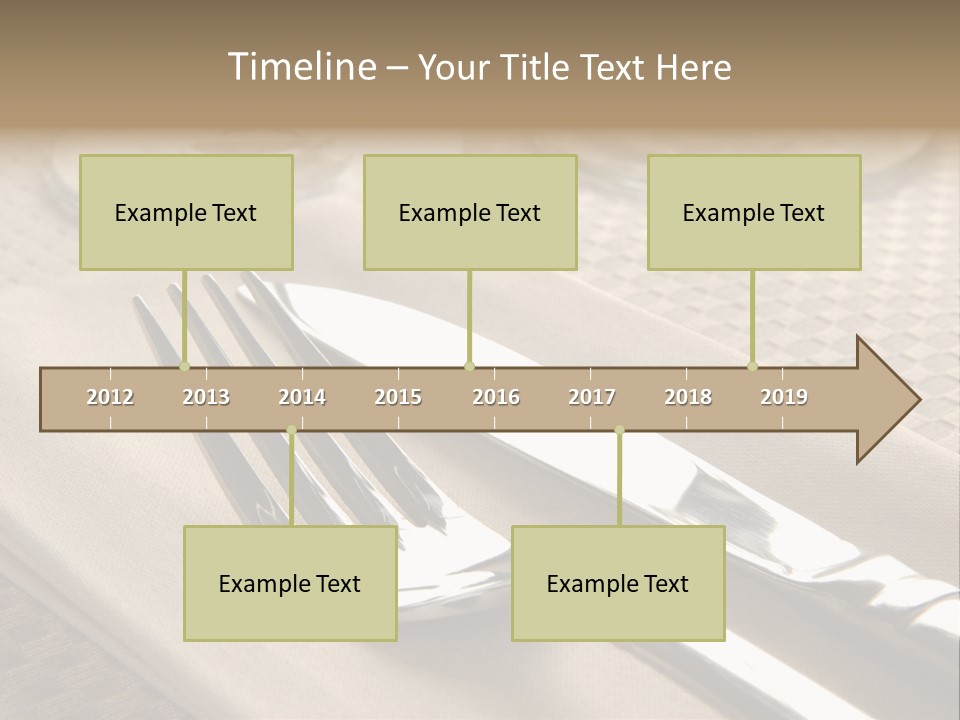 Elegant Dinner PowerPoint Template