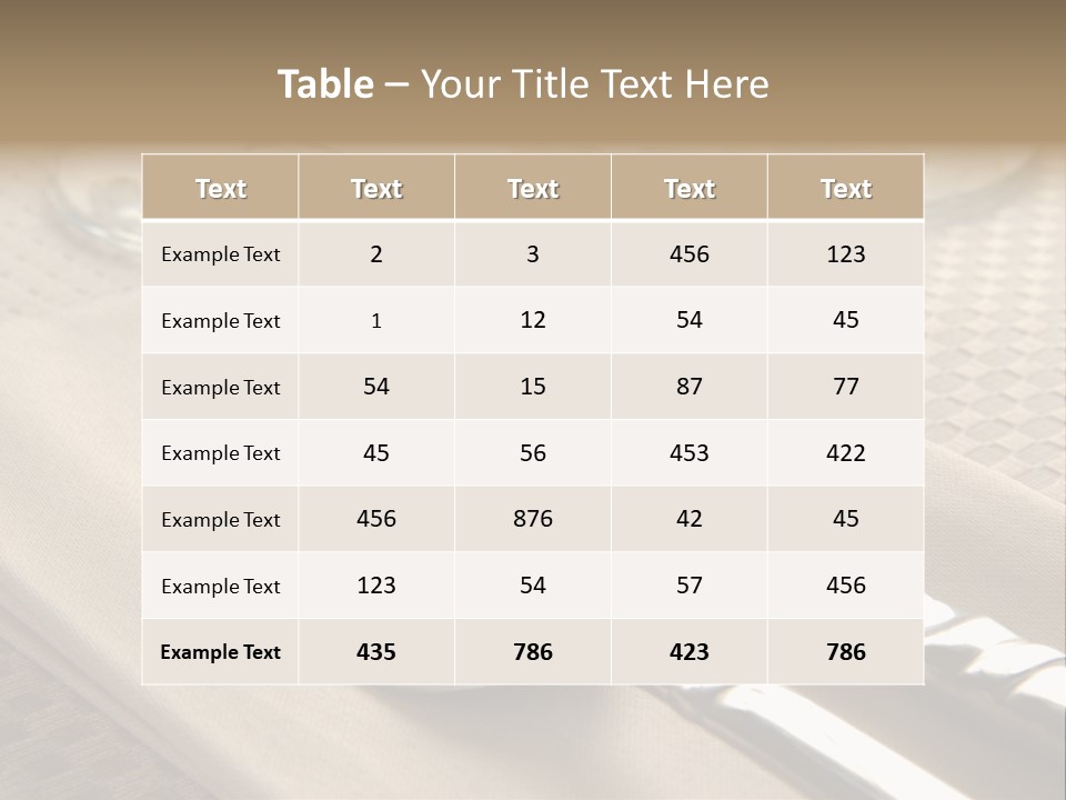 Elegant Dinner PowerPoint Template