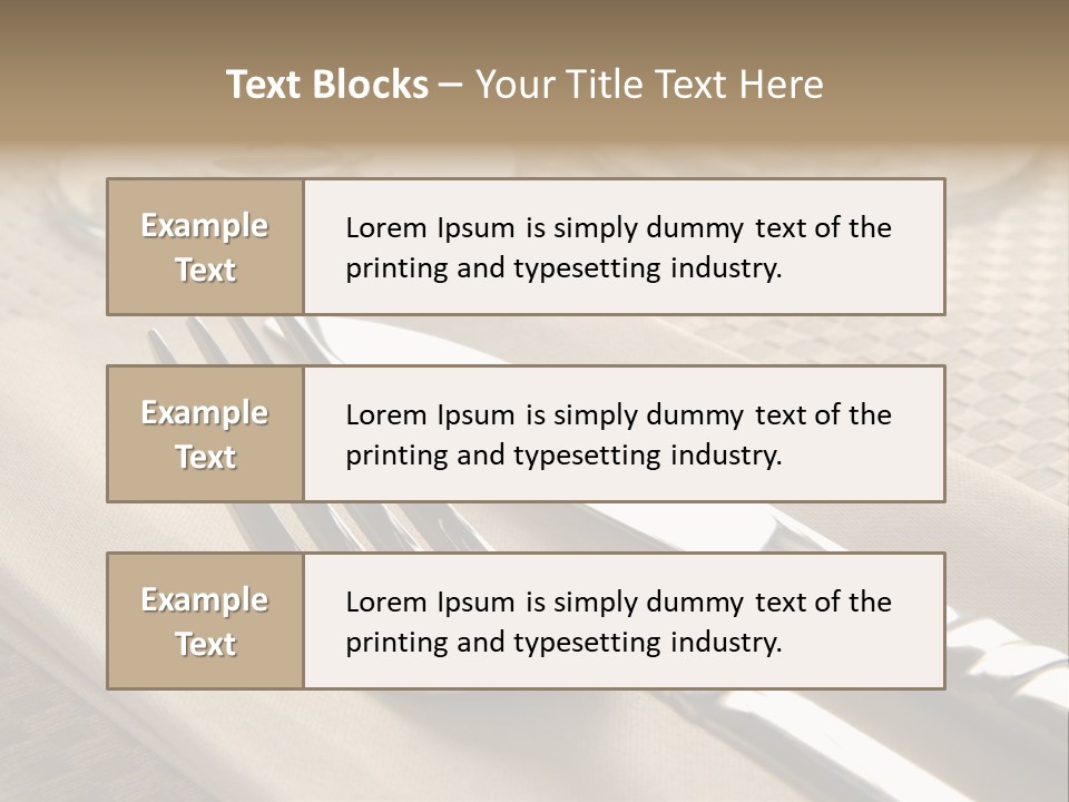 Elegant Dinner PowerPoint Template