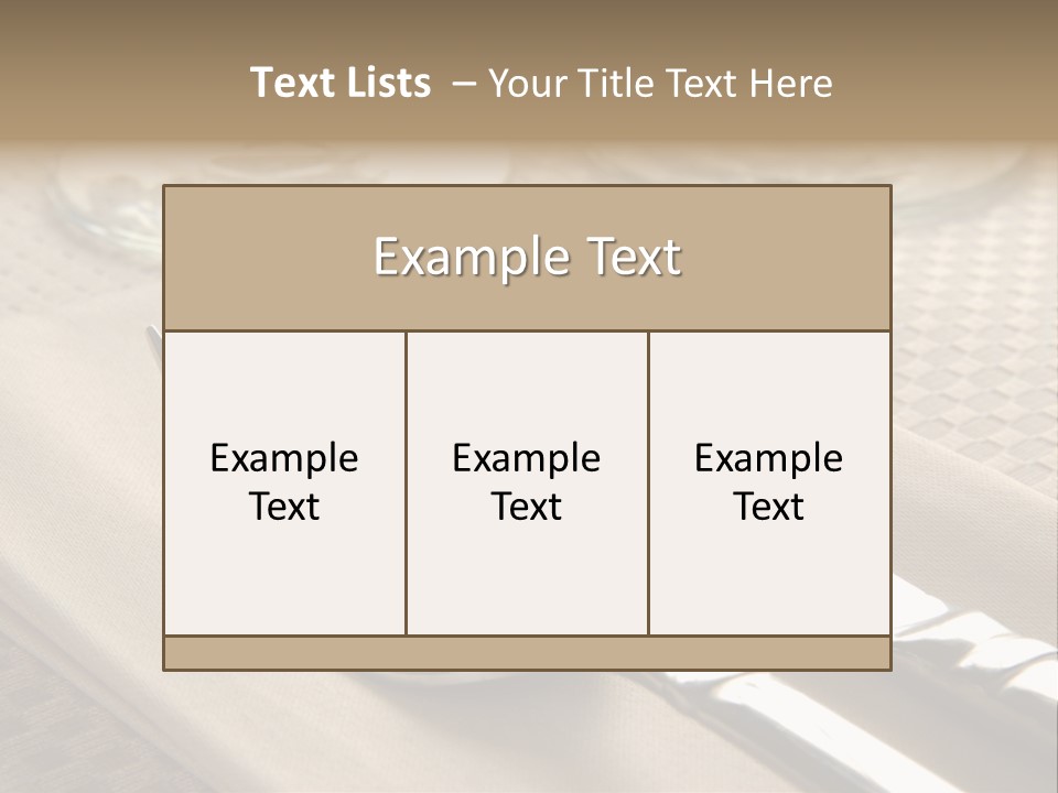 Elegant Dinner PowerPoint Template