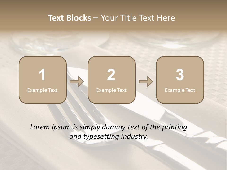 Elegant Dinner PowerPoint Template