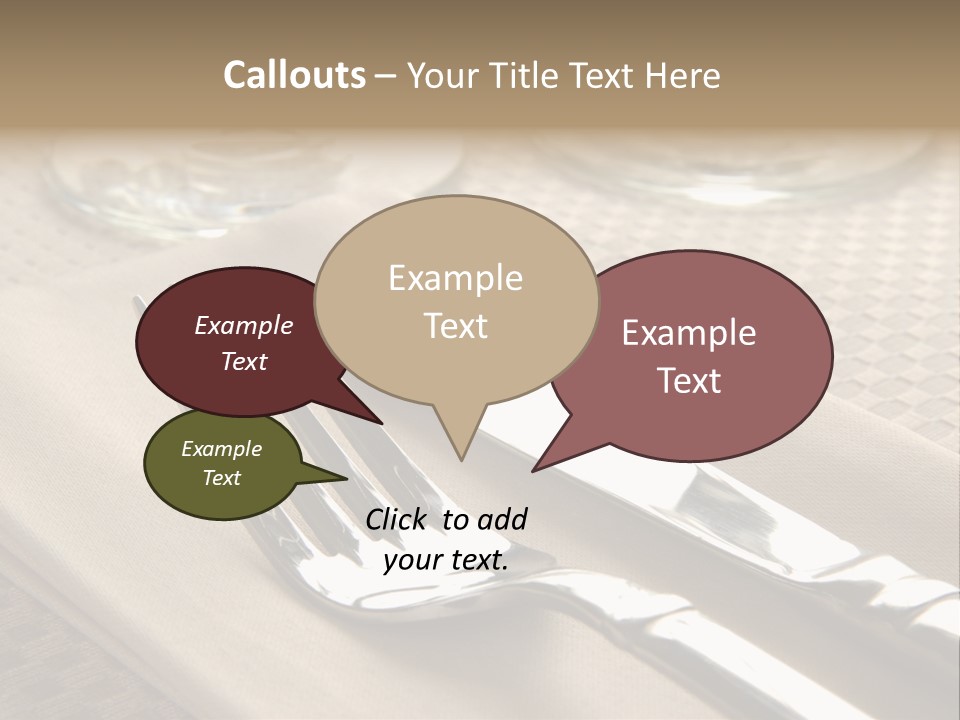 Elegant Dinner PowerPoint Template