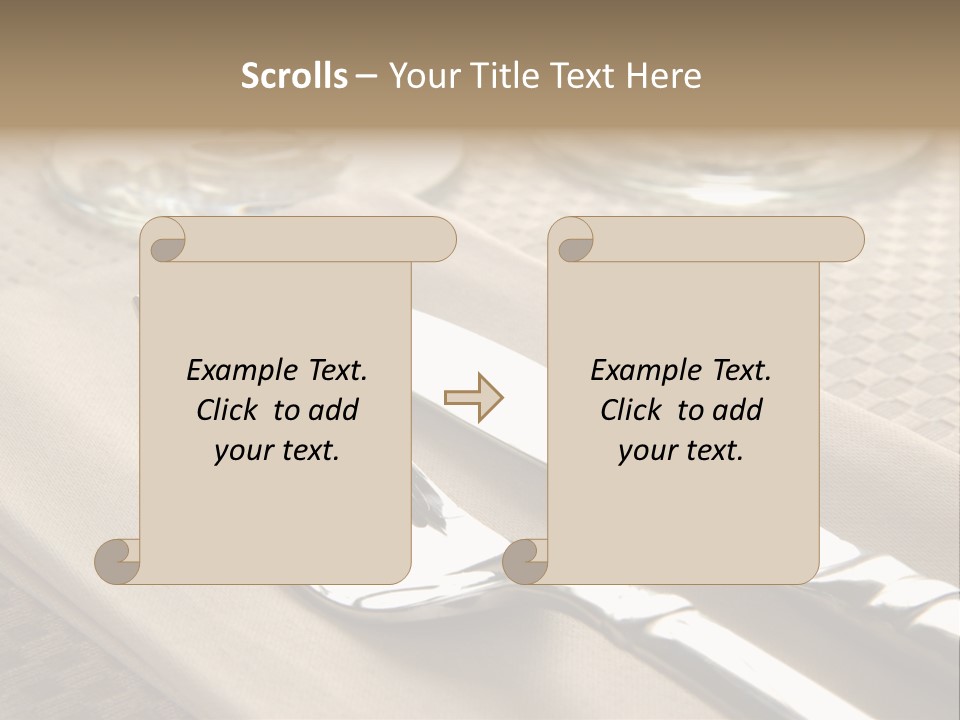 Elegant Dinner PowerPoint Template