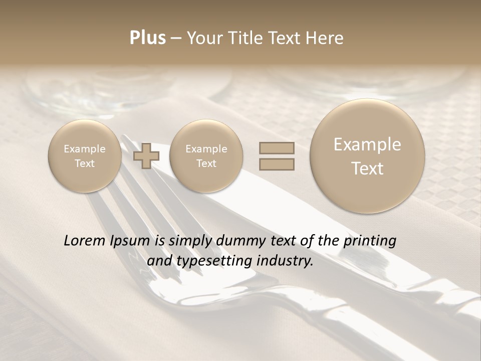 Elegant Dinner PowerPoint Template