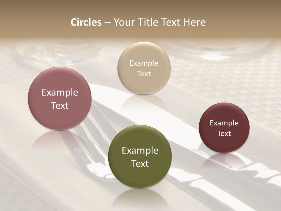 Elegant Dinner PowerPoint Template