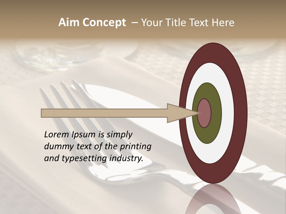 Elegant Dinner PowerPoint Template