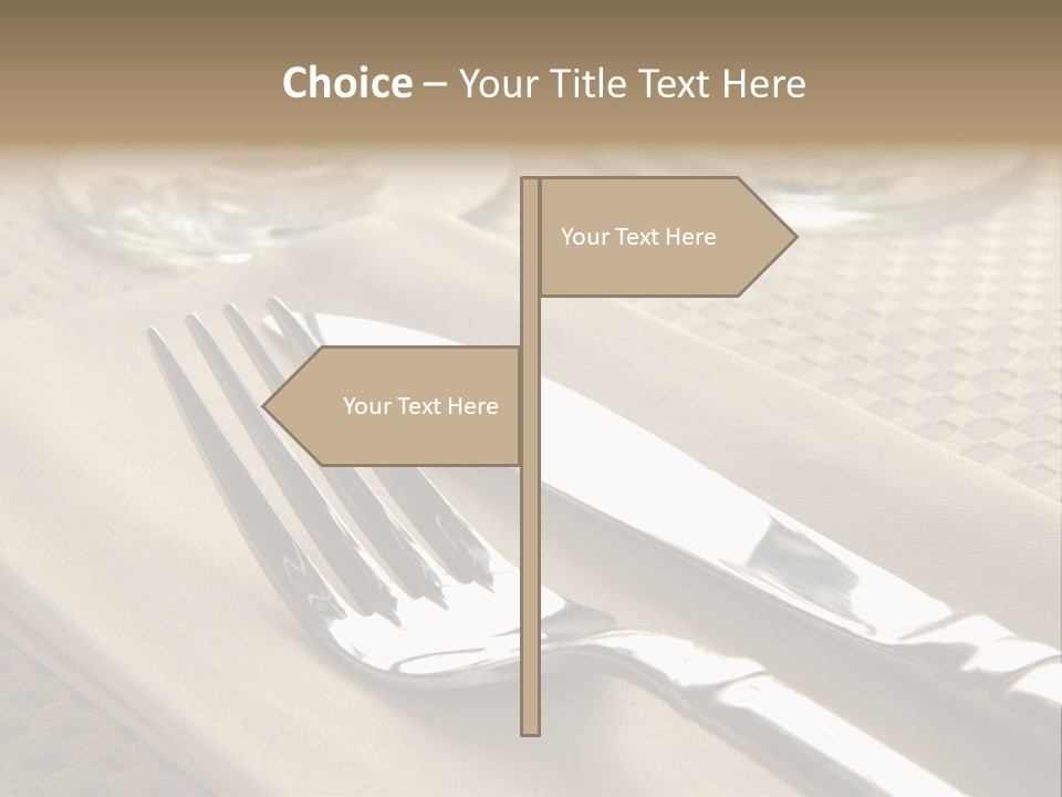 Elegant Dinner PowerPoint Template