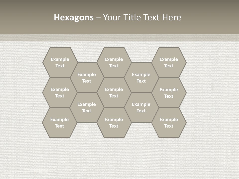 Grey Denim Texture PowerPoint Template