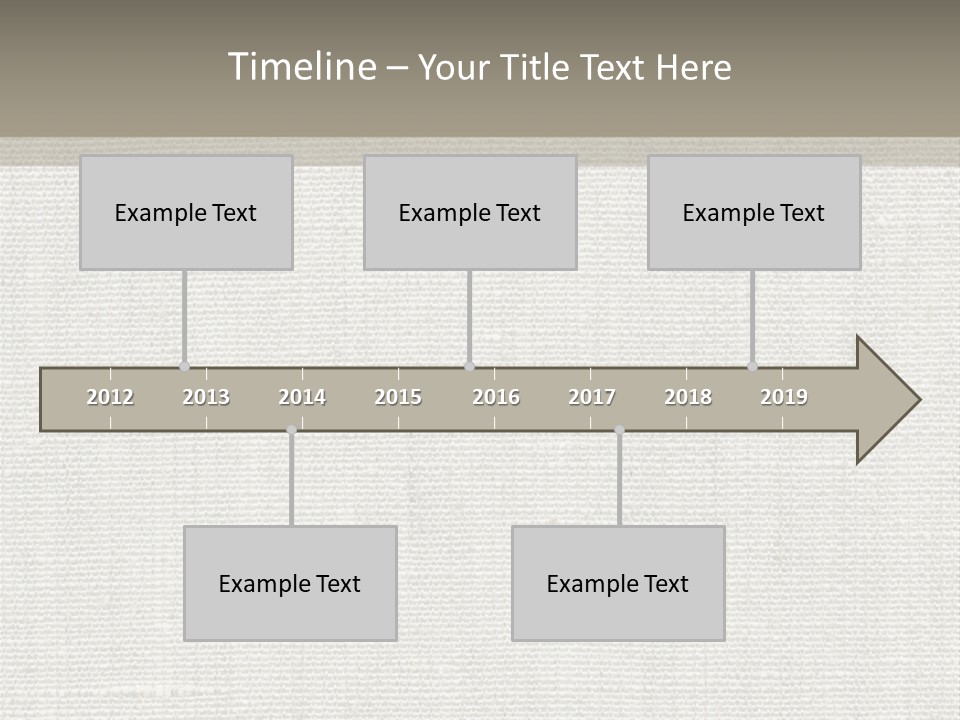 Grey Denim Texture PowerPoint Template