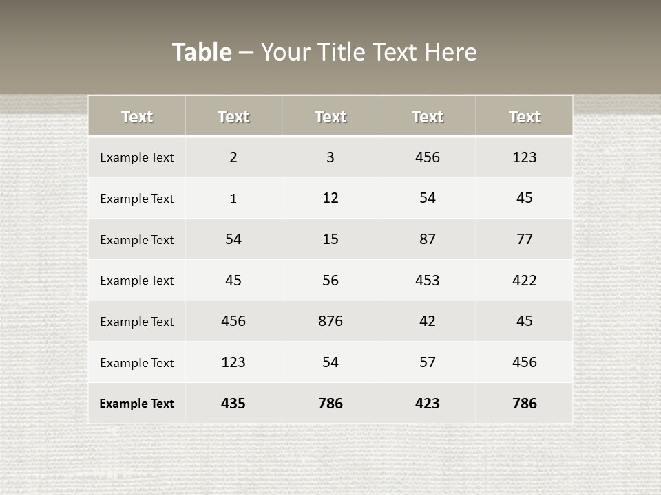 Grey Denim Texture PowerPoint Template