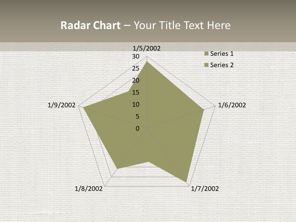 Grey Denim Texture PowerPoint Template