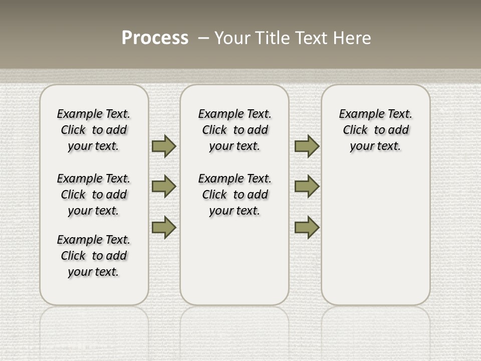 Grey Denim Texture PowerPoint Template