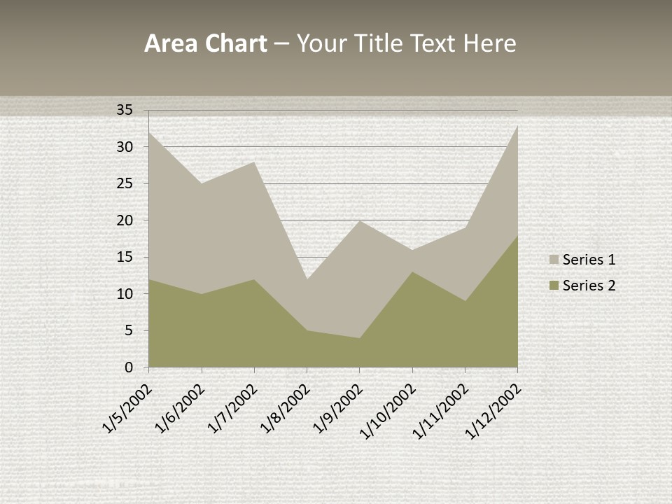 Grey Denim Texture PowerPoint Template