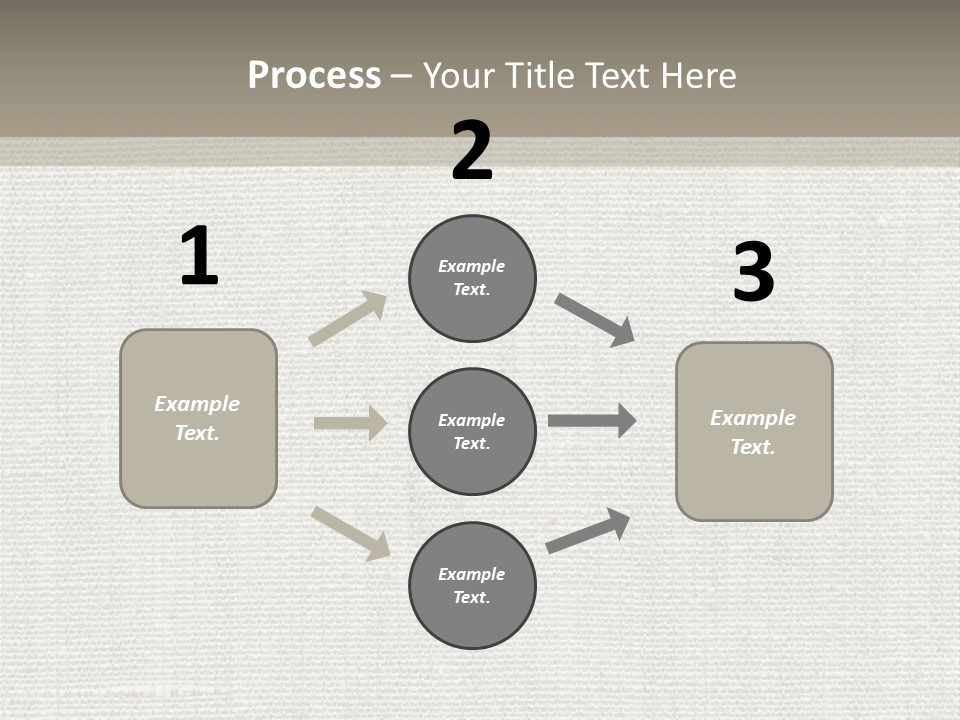 Grey Denim Texture PowerPoint Template