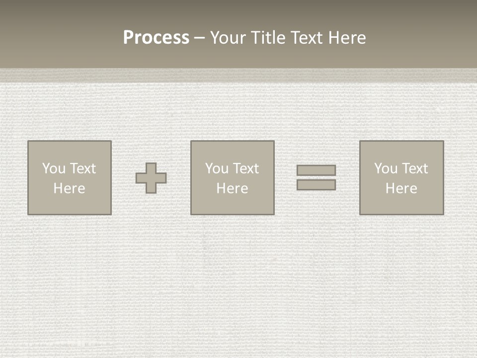 Grey Denim Texture PowerPoint Template