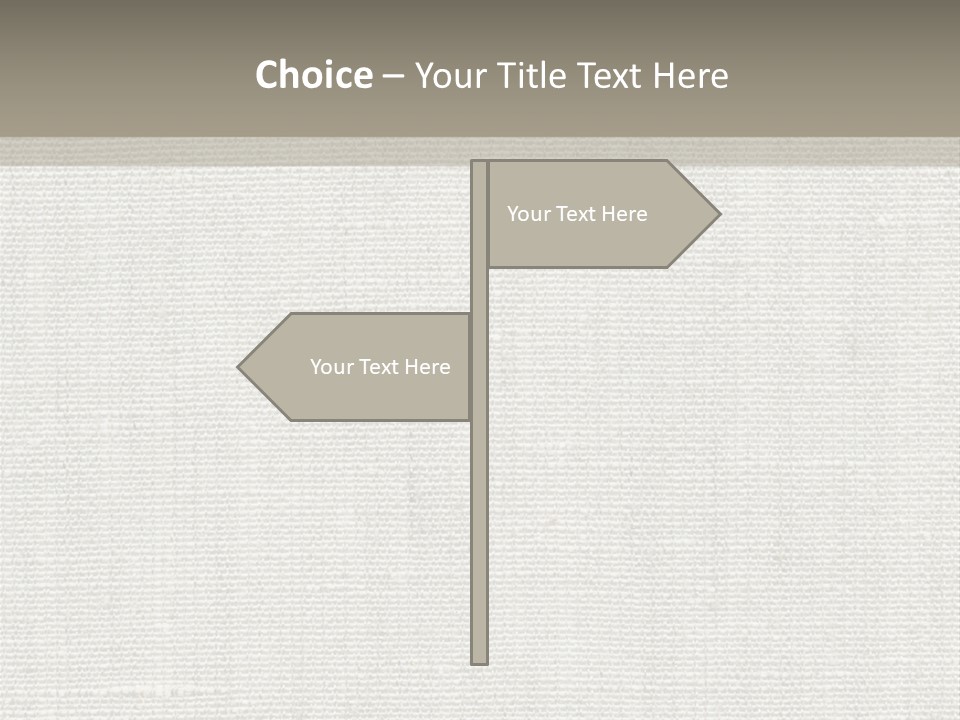 Grey Denim Texture PowerPoint Template