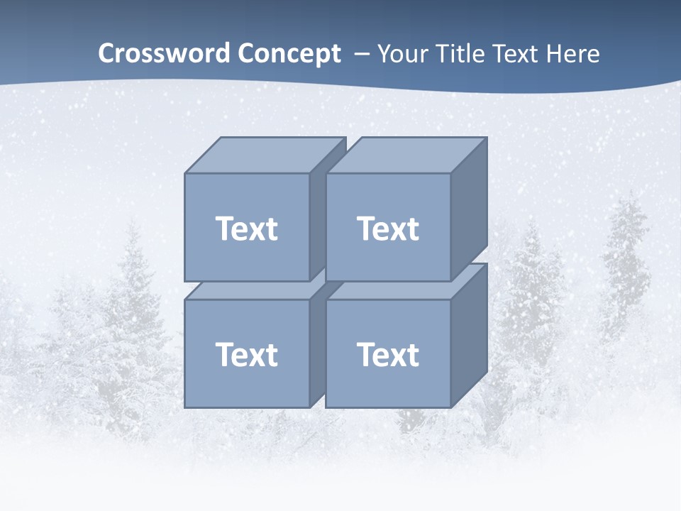 Winter Snow PowerPoint Template
