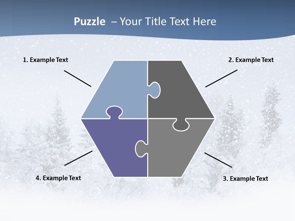 Winter Snow PowerPoint Template