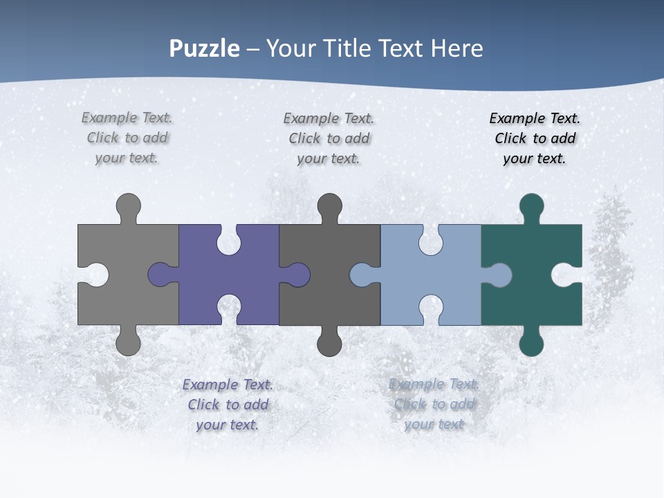 Winter Snow PowerPoint Template