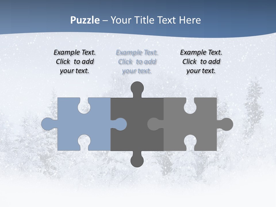 Winter Snow PowerPoint Template