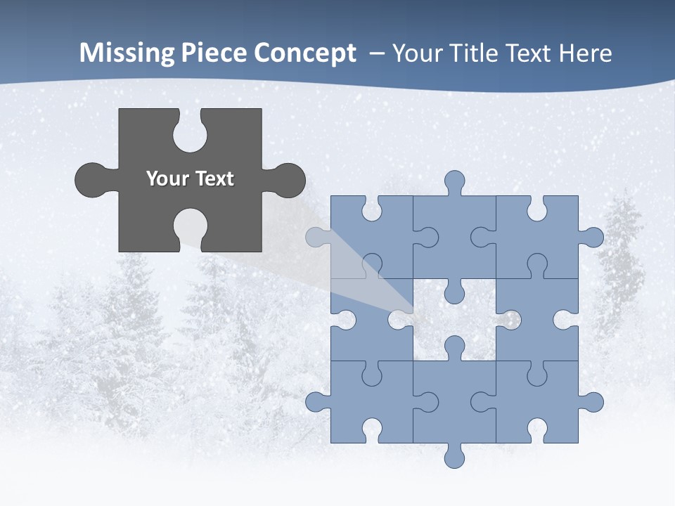 Winter Snow PowerPoint Template